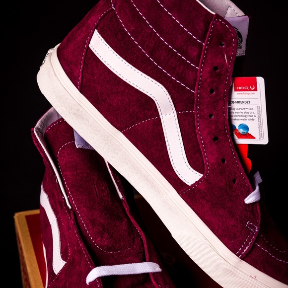 Vans Sk8-Hi Pomegranate Suede - Picture 2 of 6
